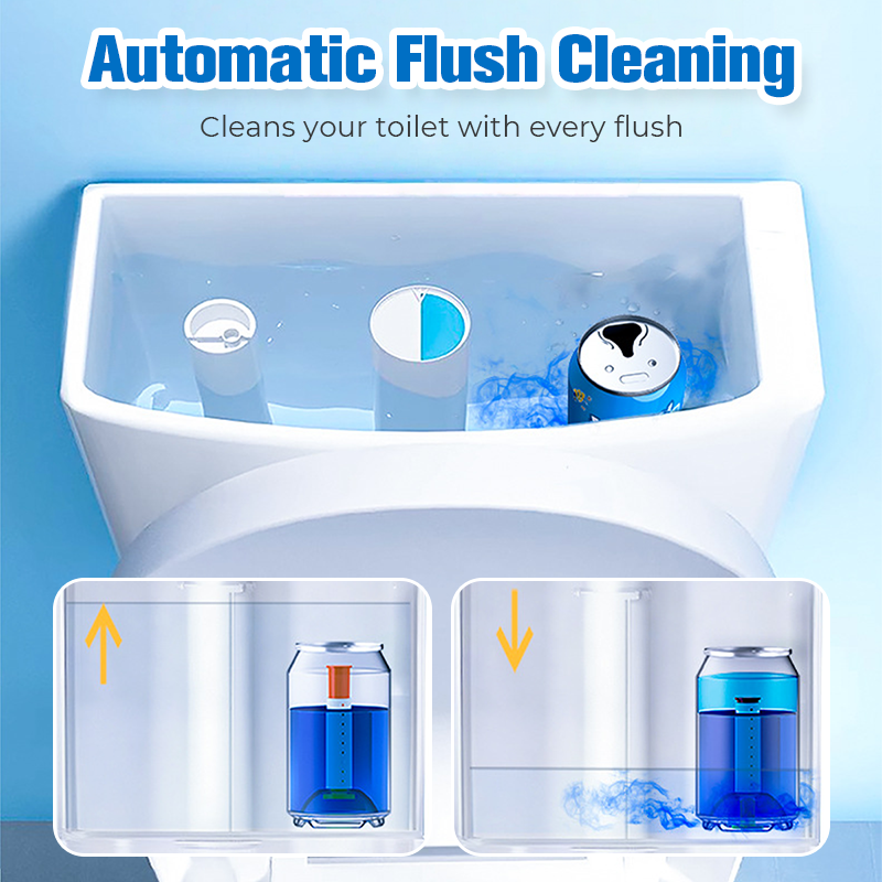 Can-Shaped Automatic Toilet Bowl Cleaner