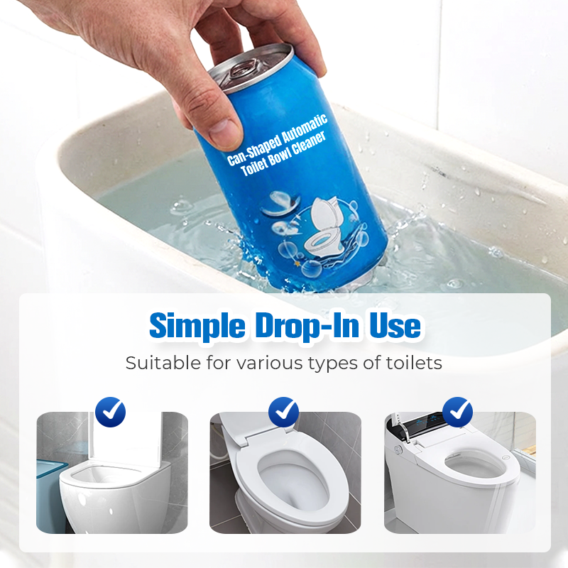 Can-Shaped Automatic Toilet Bowl Cleaner