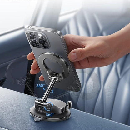 📢📢50% OFF !! ⏰📱🧲 Universal Vacuum Suction Cup Phone Holder  Strong grip, one-touch lock, fits any surface – secure & stable. 🔥🚗