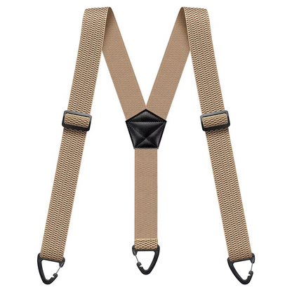 👔✅ 50% OFF! Men's X-Back Suspenders with Hook Clips – Adjustable & Heavy-Duty