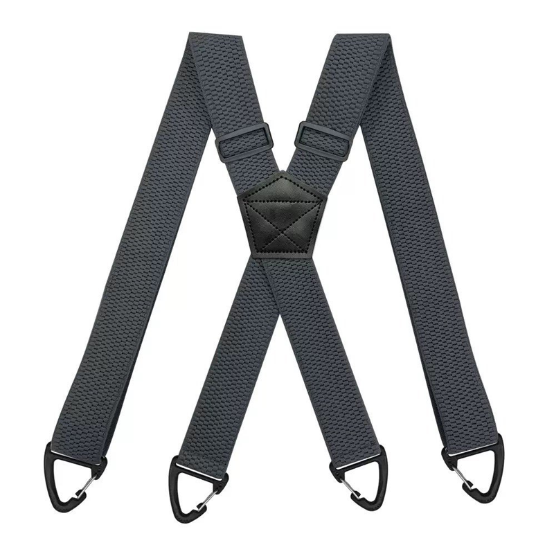 👔✅ 50% OFF! Men's X-Back Suspenders with Hook Clips – Adjustable & Heavy-Duty