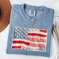 ⏳Limited-time 50% off⏰Women's Vintage American Flag T-Shirt👚