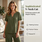 👕Plus Size Women's Casual Long Sleeve Shirt & Loose Pants Set