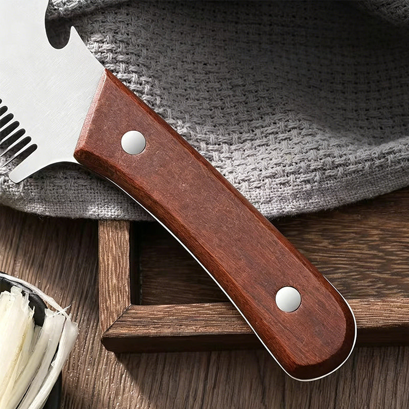 ⏳Limited-time 50% off⏰Multi-Functional Green Onion Slicer & Shredding Knife🔪