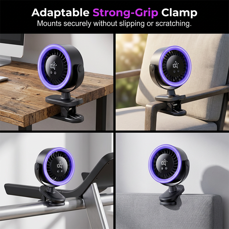USB Powered Wall-Mountable Small Personal Fan