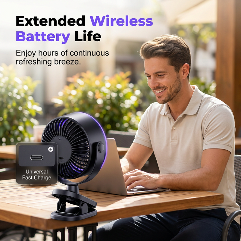 USB Powered Wall-Mountable Small Personal Fan