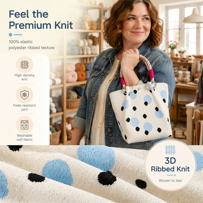 Cute Polka Dot Handbag for Women