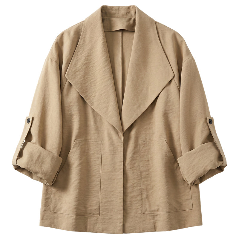 🍂Women's Casual Vintage Lapel Jacket