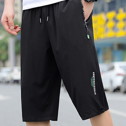📢📢42% OFF !! ⏰Men's Lightweight Quick Dry Athletic Cropped Pants