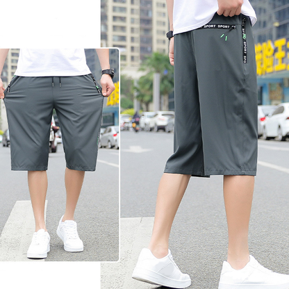 📢📢42% OFF !! ⏰Men's Lightweight Quick Dry Athletic Cropped Pants