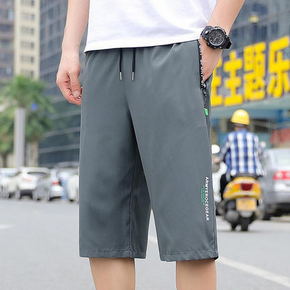 📢📢42% OFF !! ⏰Men's Lightweight Quick Dry Athletic Cropped Pants