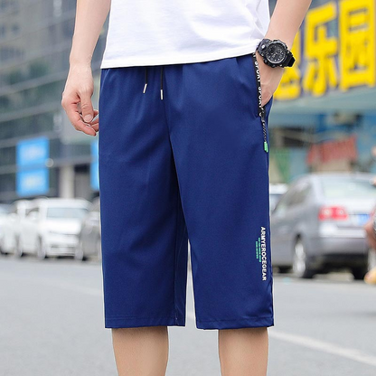 📢📢42% OFF !! ⏰Men's Lightweight Quick Dry Athletic Cropped Pants
