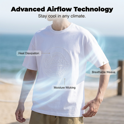 🏆LAST DAY SALE 50% OFF🔥Men's Loose Fit Short Sleeve Top