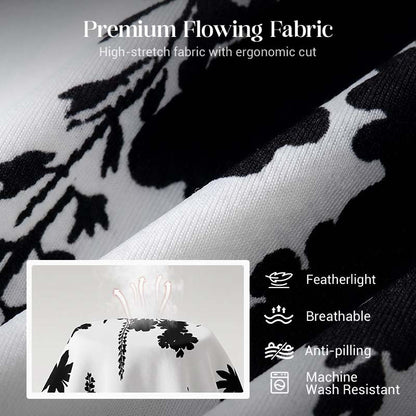 Women's Floral Print Halter Neck Dress
