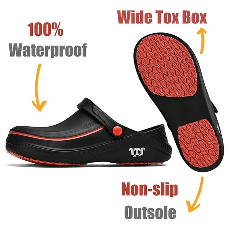 📢📢29% OFF !!Waterproof & Oil-Proof Safety Shoes with Cushioned Sole