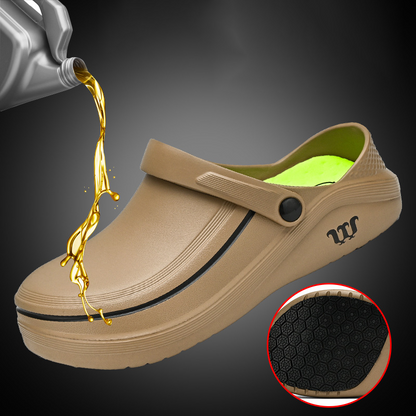 📢📢29% OFF !!Waterproof & Oil-Proof Safety Shoes with Cushioned Sole