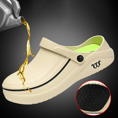 📢📢29% OFF !!Waterproof & Oil-Proof Safety Shoes with Cushioned Sole