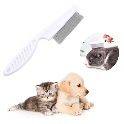 Flea-removal comb for pets