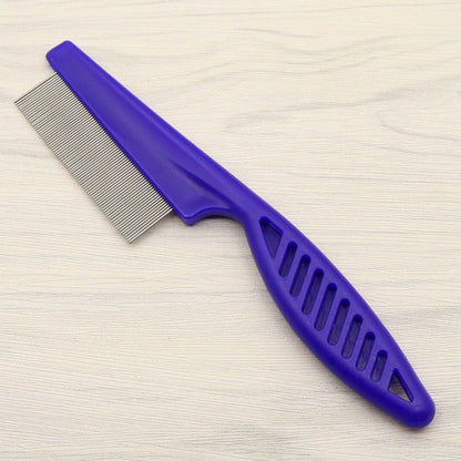 Flea-removal comb for pets