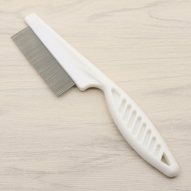 Flea-removal comb for pets