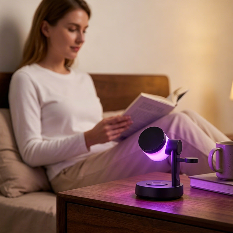 3-in-1 Magnetic Wireless Charging Stand &Speaker
