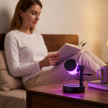 3-in-1 Magnetic Wireless Charging Stand &Speaker