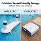 Inflatable Rocket Ship Water Volleyball Net Set