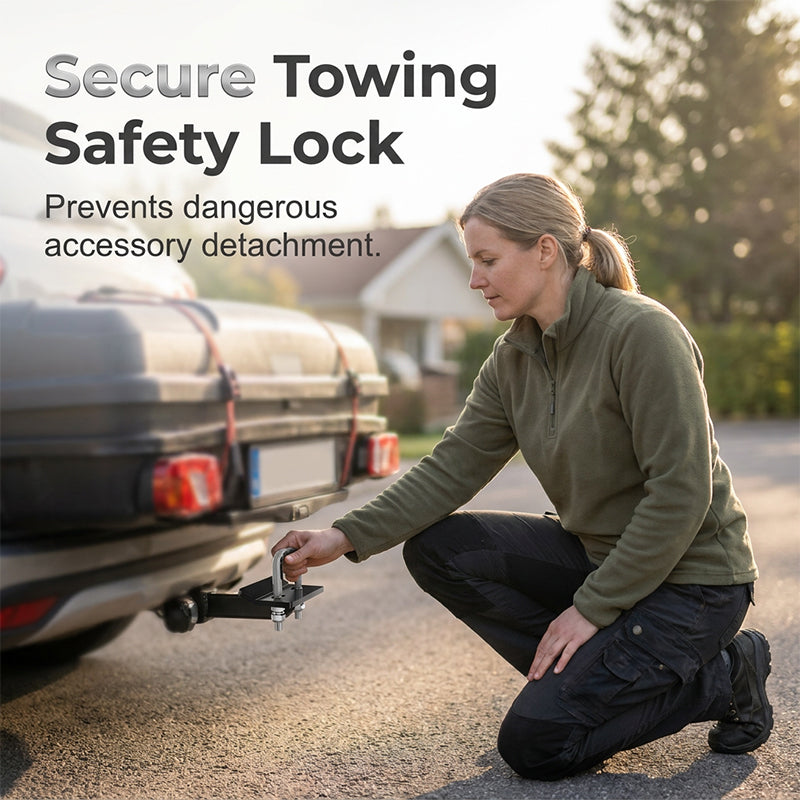 🔥 50% OFF TODAY! Heavy-Duty Anti-Rattle Hitch Tightener – No More Wobble, No More Noise!