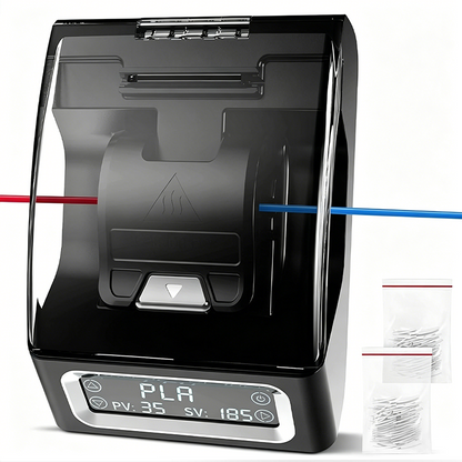 Portable 3D Printer Filament Connector