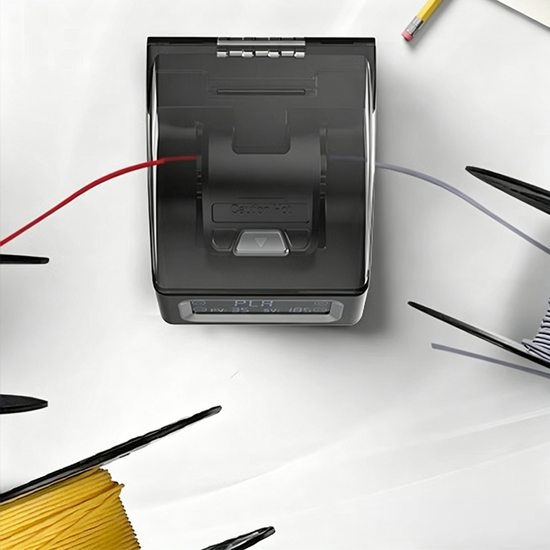 Portable 3D Printer Filament Connector