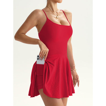 Women's Crisscross Back Sport Dress