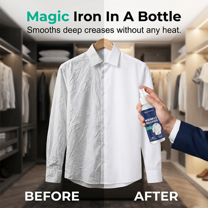 👔Portable Fabric Wrinkle Release Spray