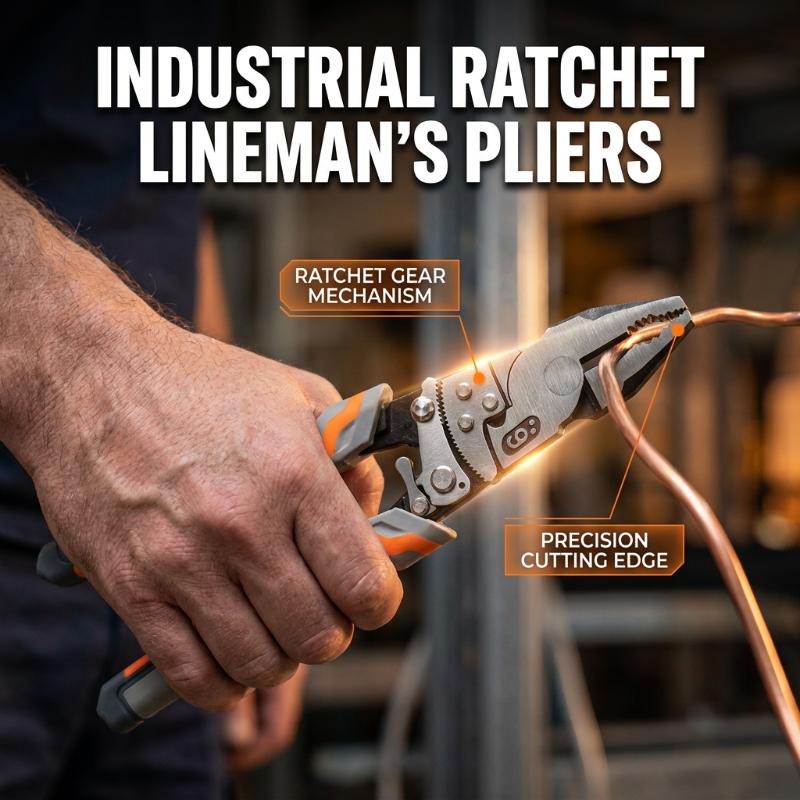 🔧Ratchet Cable Wire Cutter Pliers