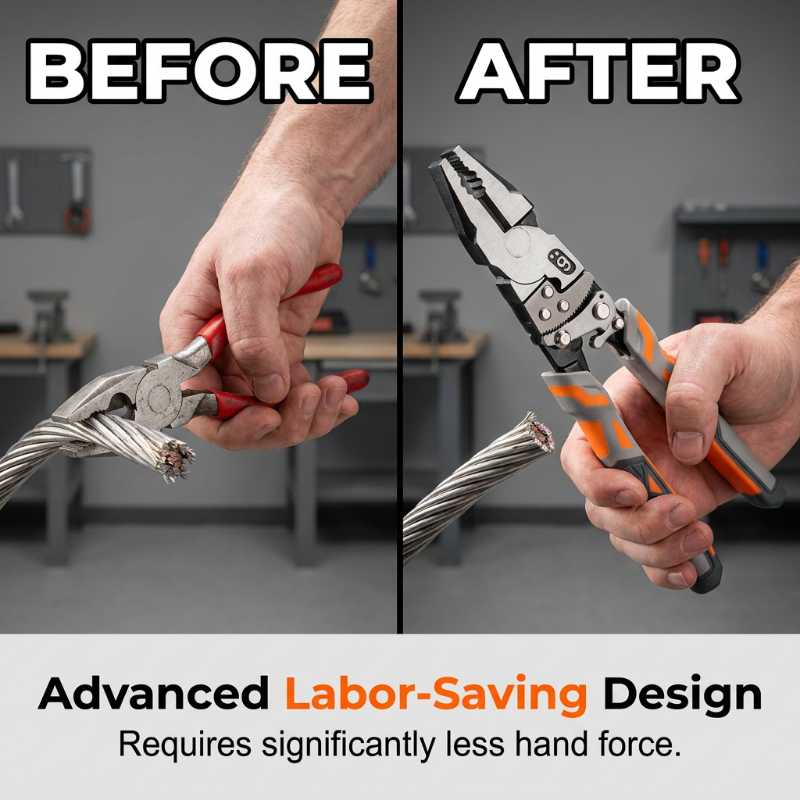 🔧Ratchet Cable Wire Cutter Pliers