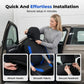 Universal 9-Piece Car Seat Cover Set for 5-Seat Vehicles