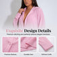 🆕New Arrival🩷Chic Sheer Long Shirt Set