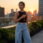 🎉 2026 Sale — Over 25,000 Sold! 💞 Asymmetrical Waist Wide-Leg Jeans – Deconstructed Cool, Sculpted Flow 🔥