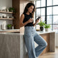 🎉 2026 Sale — Over 25,000 Sold! 💞 Asymmetrical Waist Wide-Leg Jeans – Deconstructed Cool, Sculpted Flow 🔥