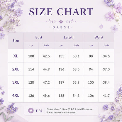 Women's Elegant Floral V-Neck Dress