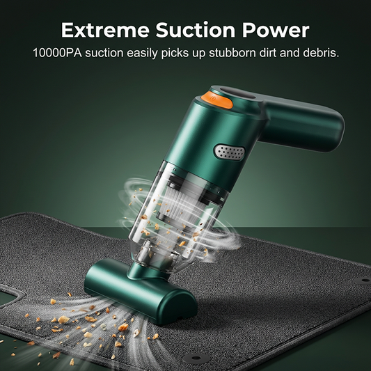 ⏳🔥LIMITED-TIME 50% OFF! ⏰Cordless car vacuum – 10000Pa suction, lightweight, long battery life!🚗💨