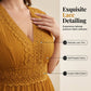 Women's V-Neck Ruffle Dress