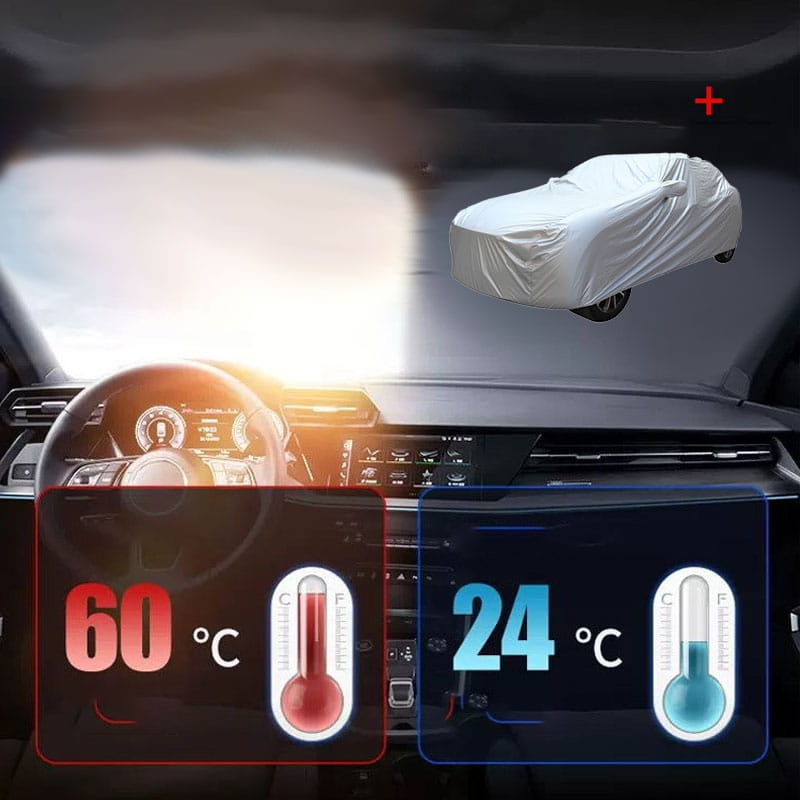 Car Cover For All Weather, Dustproof & Sunproof & Rainproof