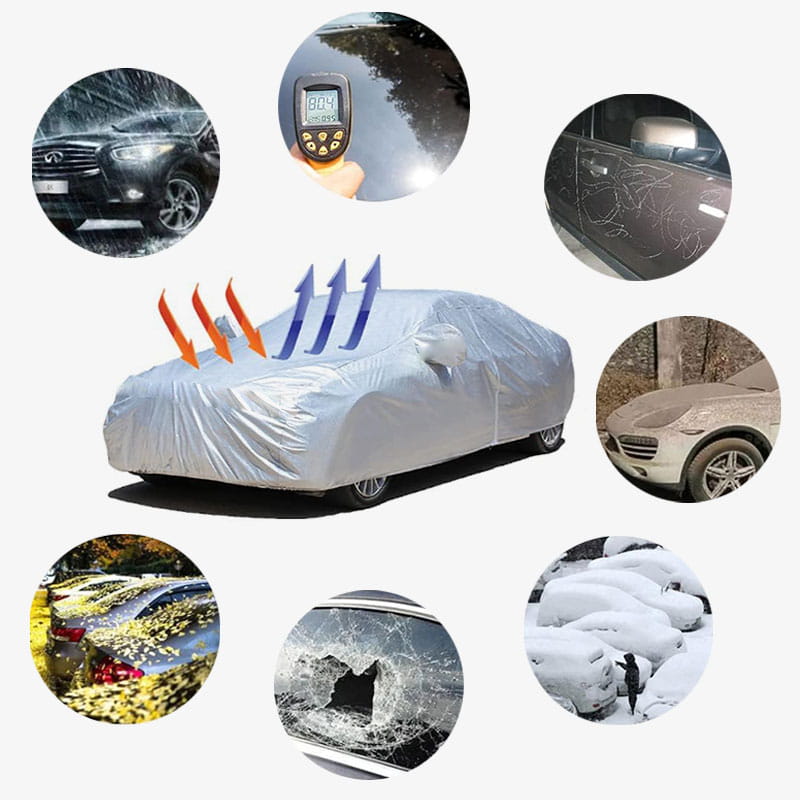 Car Cover For All Weather, Dustproof & Sunproof & Rainproof