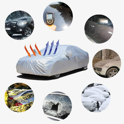 Car Cover For All Weather, Dustproof & Sunproof & Rainproof