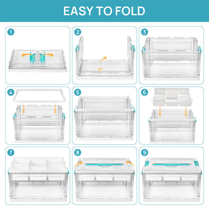 📦 See-Through Bins ✨｜Find Toys Instantly, Stay Clutter-Free