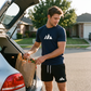 👕 LIMITED-TIME 50% OFF! ✨ Men's Short Sleeve T-Shirt & Drawstring Shorts Set – Geometric Print, Breathable, Versatile 🔥