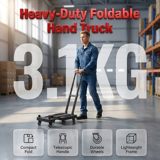 ⏰🔥LIMITED TIME 50% OFF!⏰Foldable Silent Hand Truck