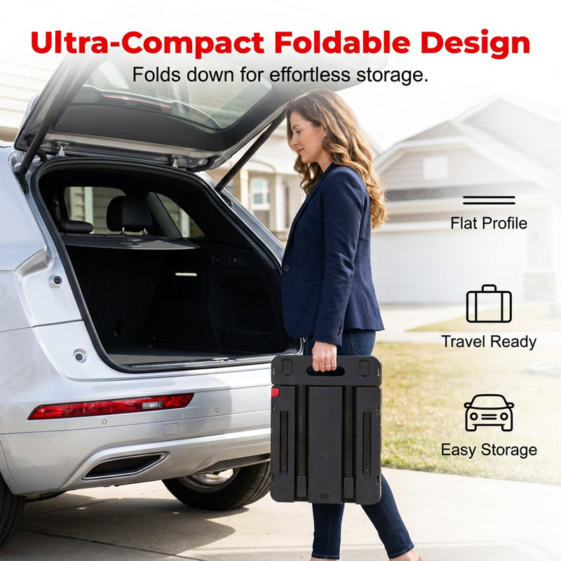 ⏰🔥LIMITED TIME 50% OFF!⏰Foldable Silent Hand Truck