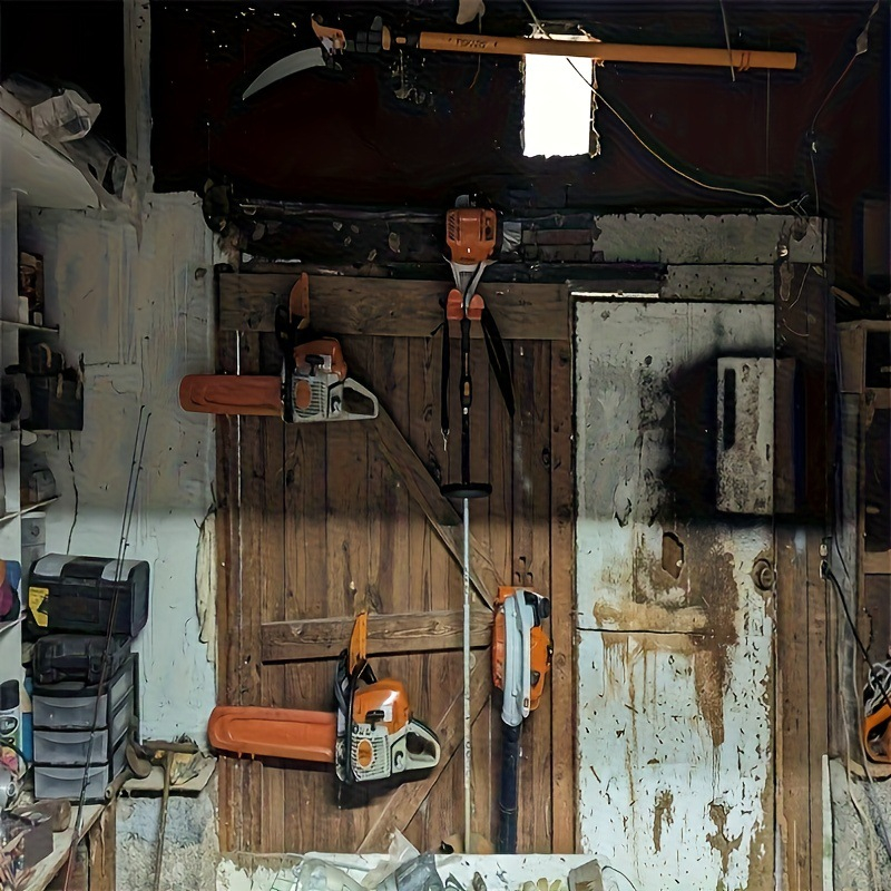 Heavy-Duty Chainsaw Wall Mount Holder