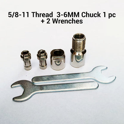 Angle Grinder to Die Grinder Adapter Chuck
